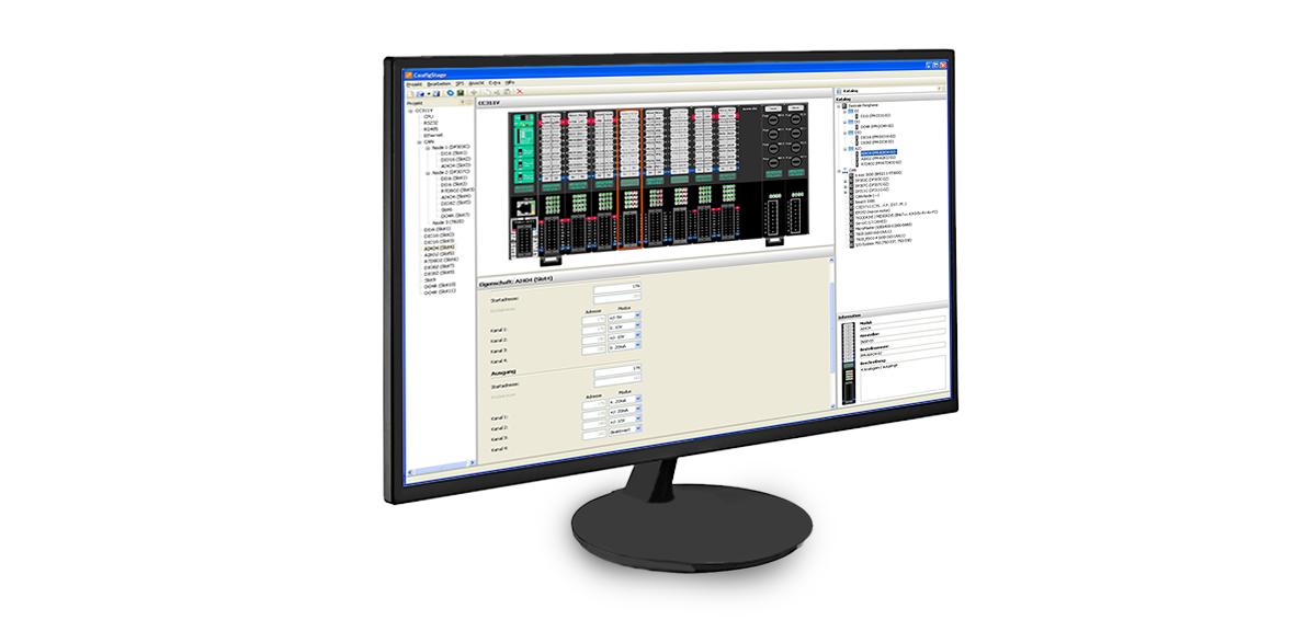 product 1 Konfigurationssoftware "ConfigStage"